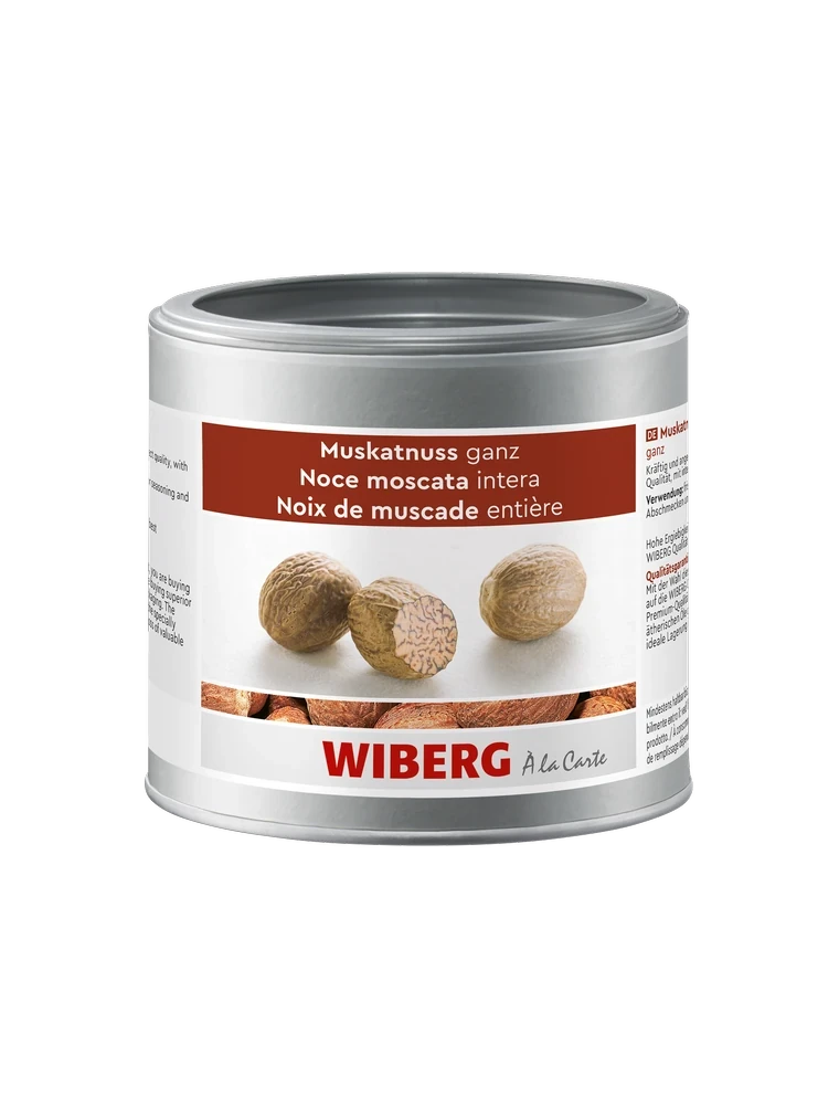 Muskatnuss, ganz