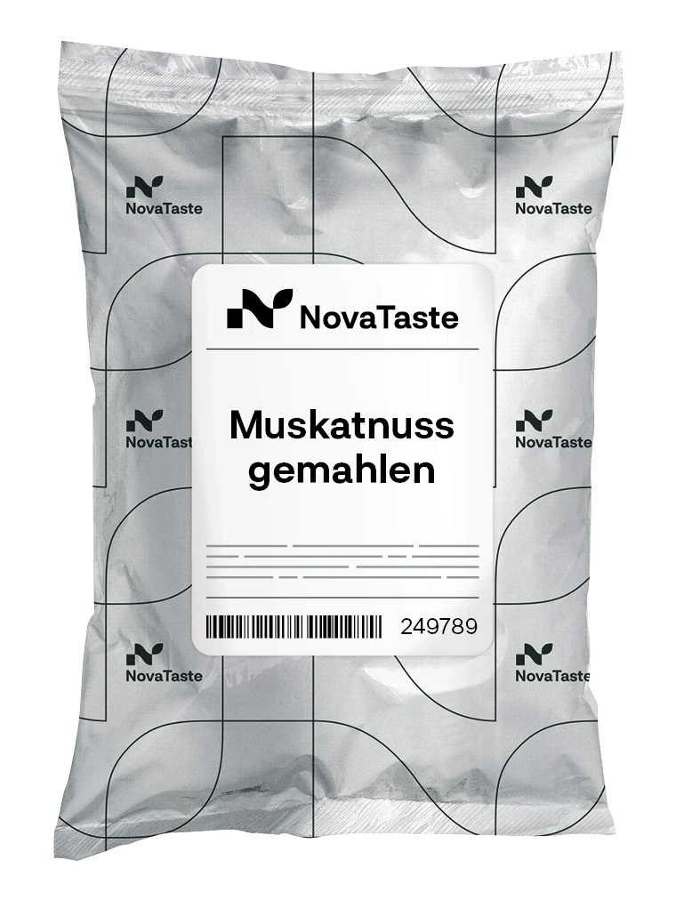 Muskatnuss gemahlen