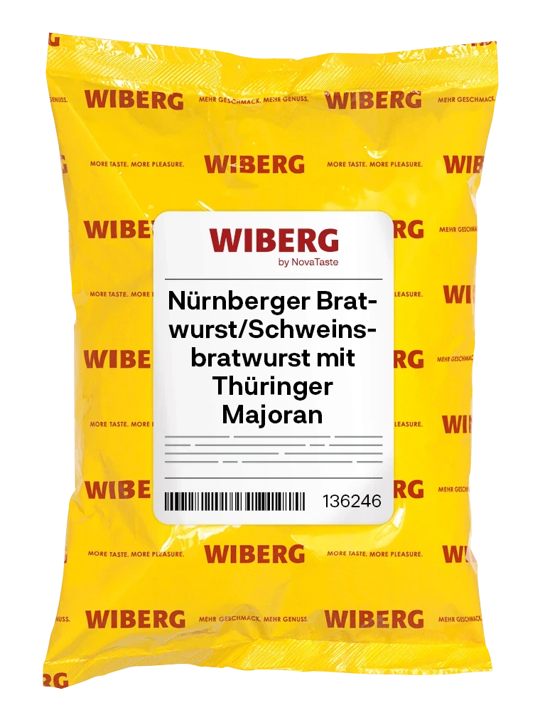 Nürnberger Bratwurst/Schweinsbratwurst mit Thüringer Majoran