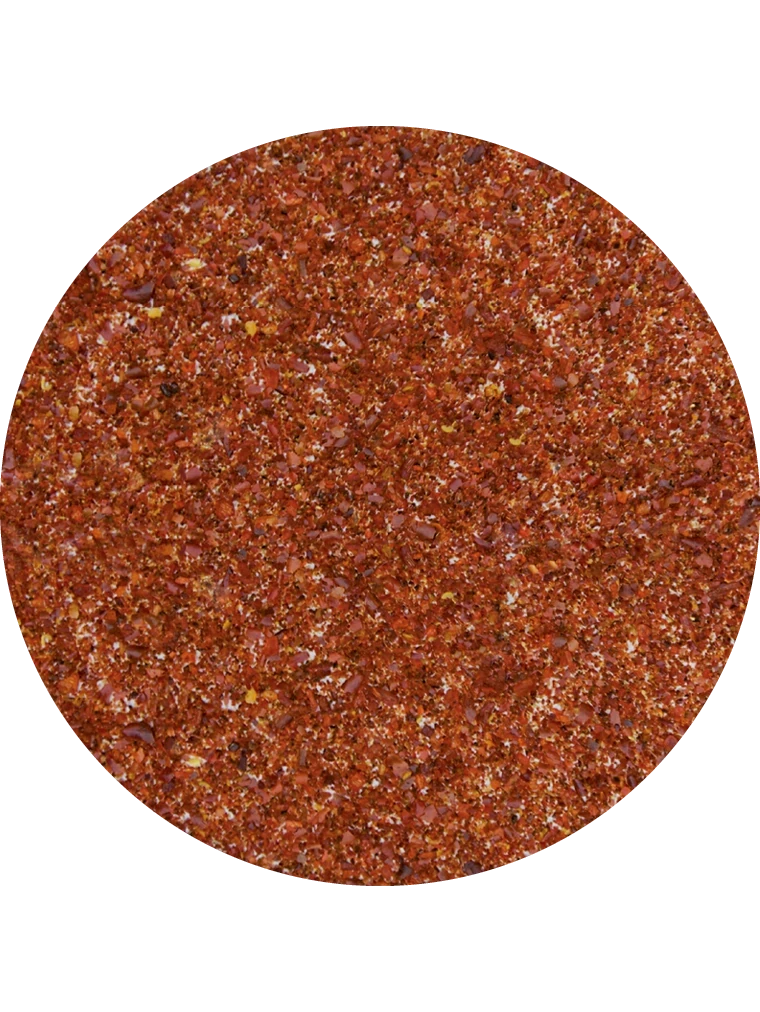 Paprika Chili Füllkaliber 88/55 DECO QUICK® rund genäht mit Cliphilfe