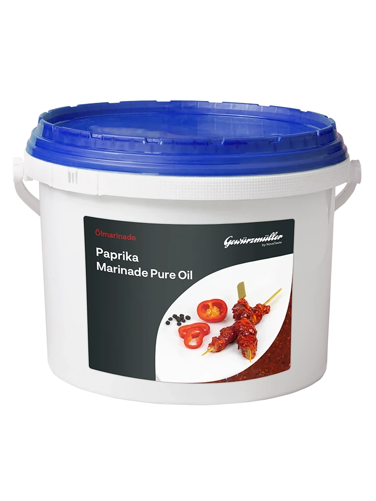 Gewürzmüller Gewürzmüller | Paprika Marinade Pure Oil | 4 kg Produktbild
