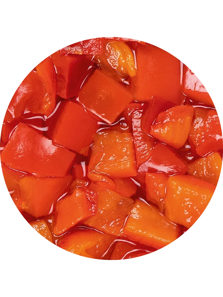 WIBERG WIBERG | Paprika-Würfel rot | 5,6 kg ATG Produktbild