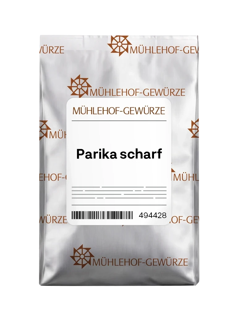 Produktverpackung PAPRIKA SCHARF MU SFBM 1,000 KG