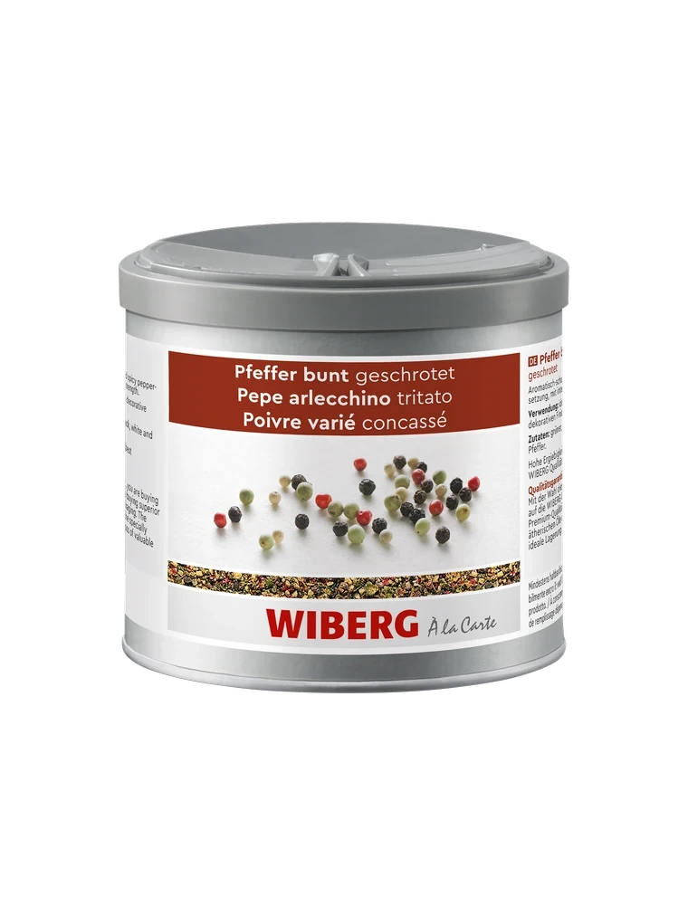 Pfeffer bunt, geschrotet