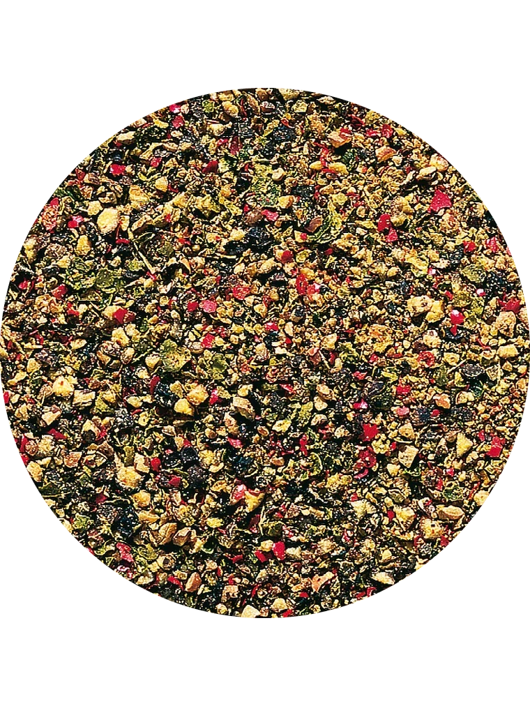 Pfeffer bunt, geschrotet