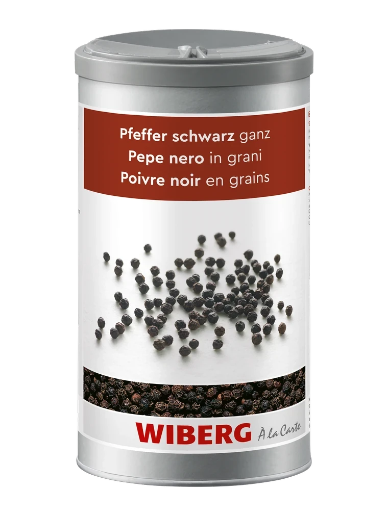 Pfeffer schwarz, ganz
