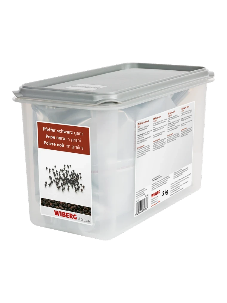 Pfeffer schwarz, ganz