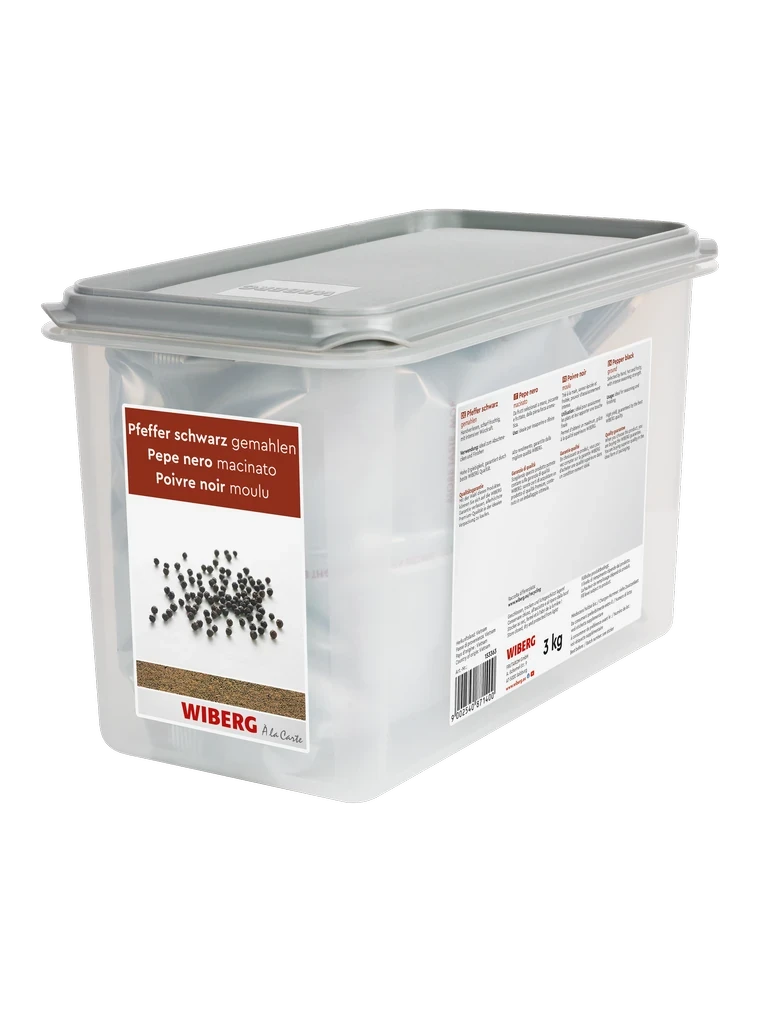 Pfeffer schwarz, gemahlen