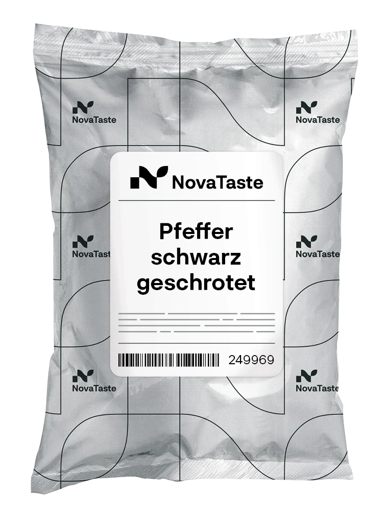 NovaTaste NovaTaste | Pfeffer schwarz geschrotet | 1 kg Produktbild