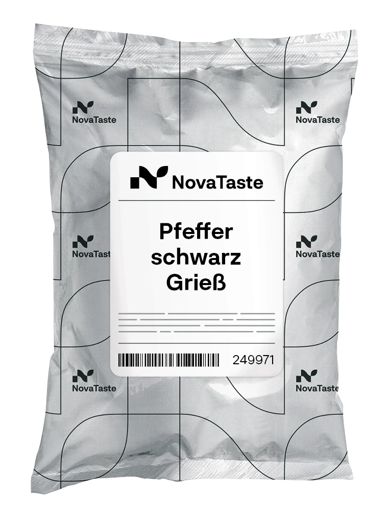 NovaTaste NovaTaste | Pfeffer schwarz Grieß | 1 kg Produktbild