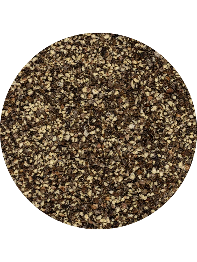 Pfeffer schwarz Grieß