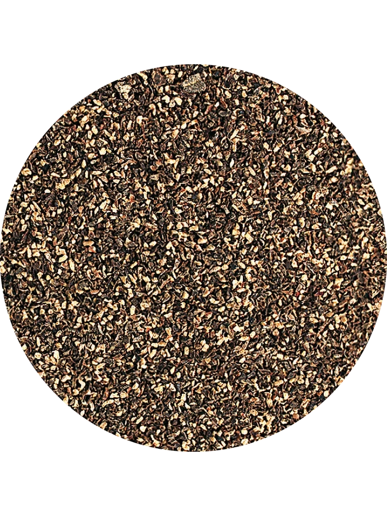 Pfeffer schwarz, grob gemahlen