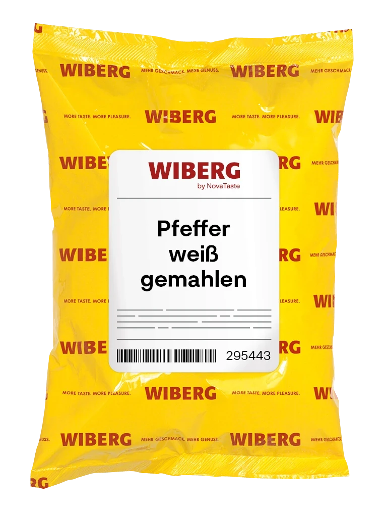 Produktverpackung Pfeffer weiß gemahlen