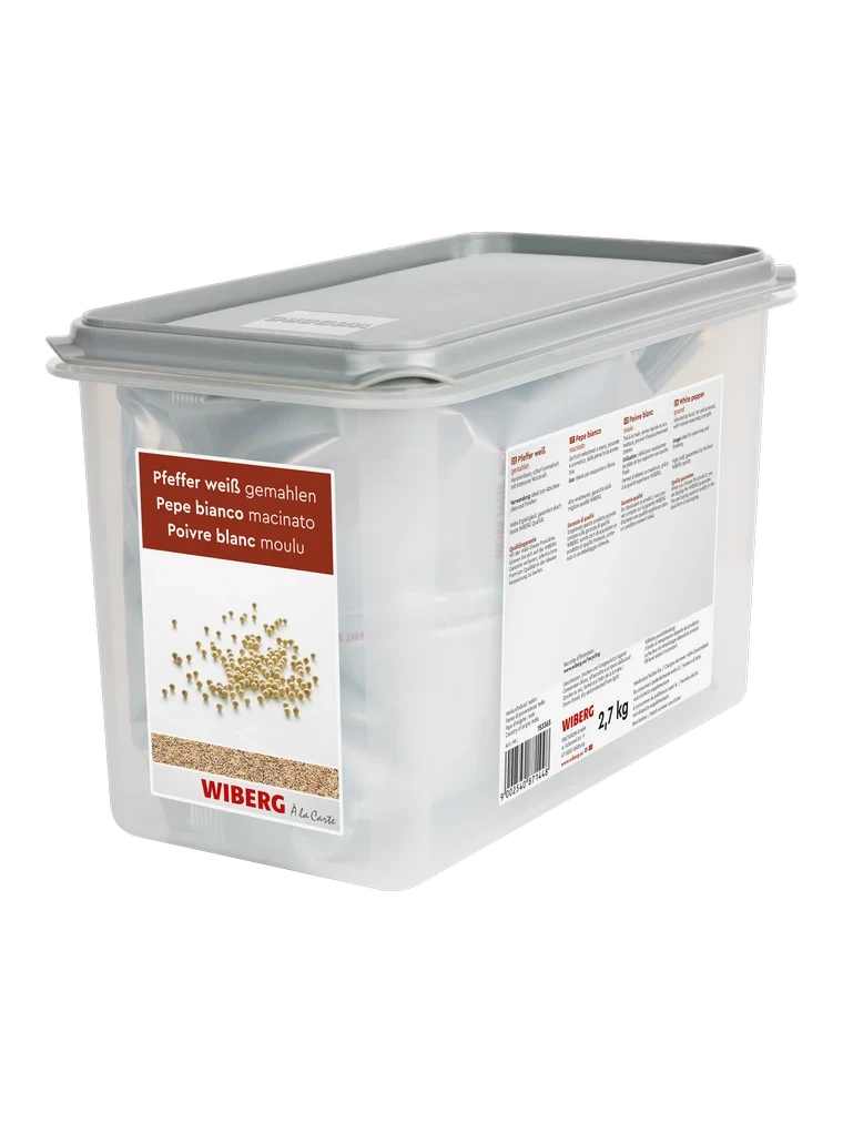 Pfeffer weiß, gemahlen