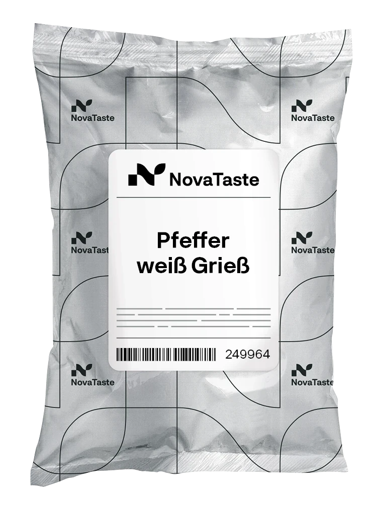 NovaTaste NovaTaste | Pfeffer weiß Grieß | 1 kg Produktbild