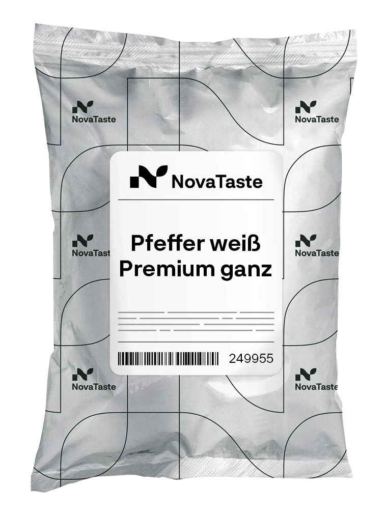 NovaTaste NovaTaste | Pfeffer weiß Premium ganz | 1 kg Produktbild