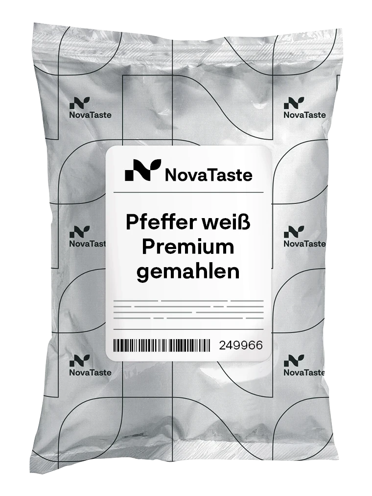 Pfeffer weiß Premium gemahlen