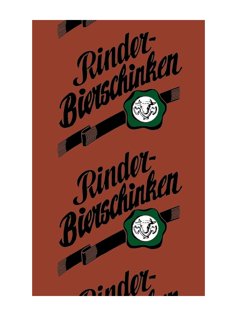 Rinderbierschinken NK 90/50 SAFE-FASER BRAUN (NICHT rauchdurchlässig)