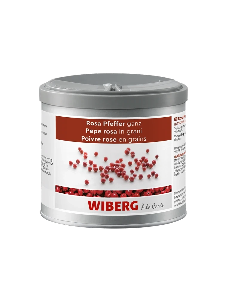 Rosa Pfeffer, getrocknet, ganz