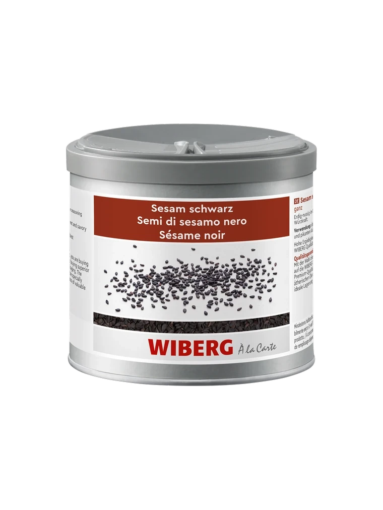 Sesam schwarz, ganz