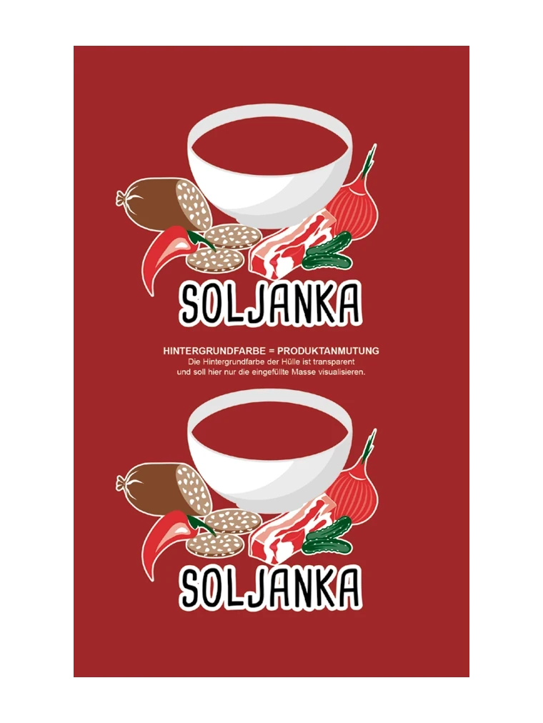 Soljanka NK 60/gerafft (25 Meter) WI-FLEX TRANSPARENT (NICHT rauchdurchlässig)