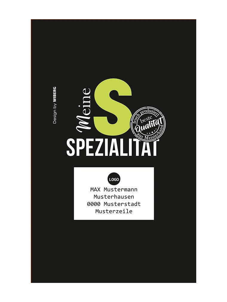 Spezialität NK 55/21 SAFE-FASER SCHWARZ/Stückdruck (NICHT rauchdurchlässig)