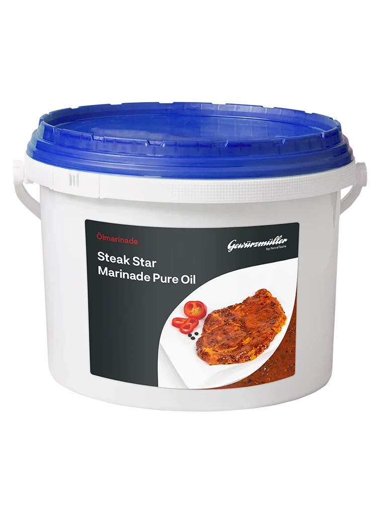 Gewürzmüller Gewürzmüller | Steak Star Marinade Pure Oil | 4 kg Produktbild