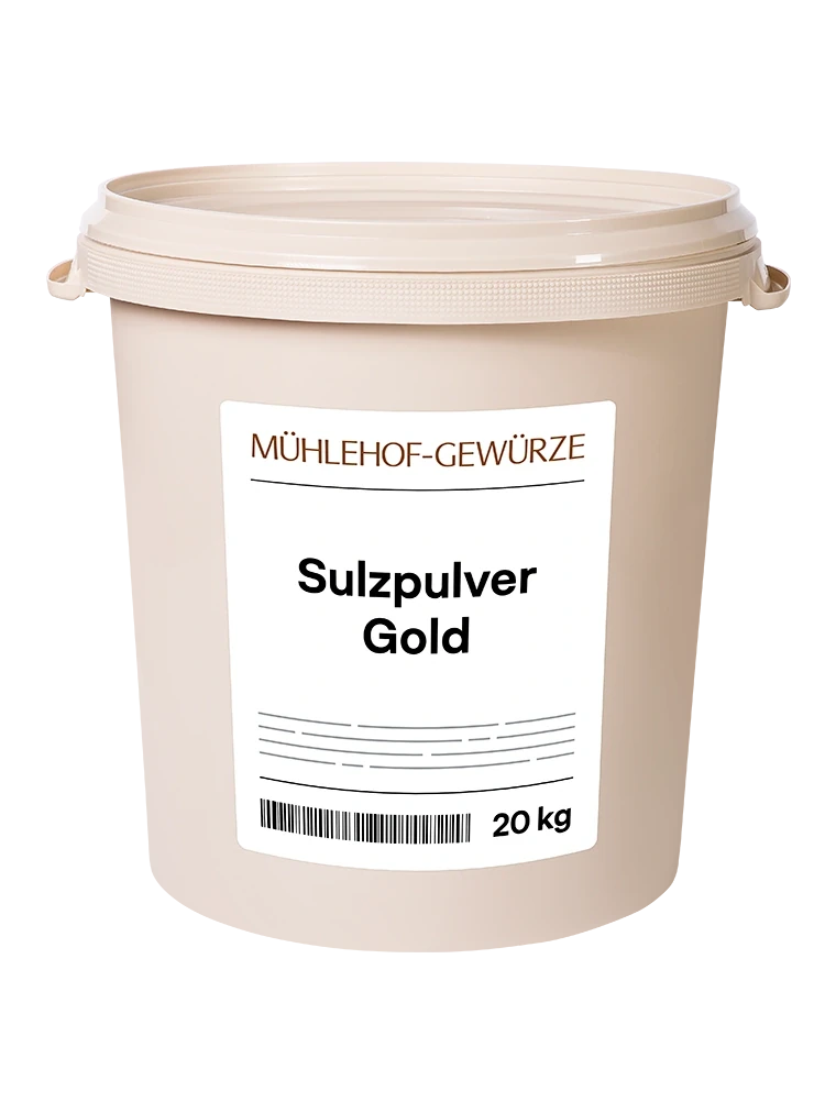 Emballage du produit Gelée en poudre gold