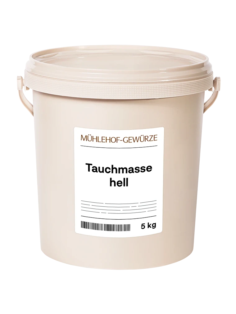 Tauchmasse hell