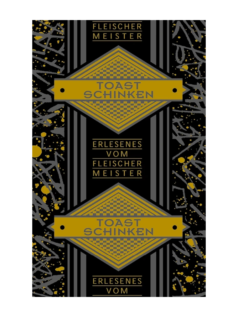 Toastschinken NK 120/50 WI-STERIL SCHWARZ (NICHT rauchdurchlässig)