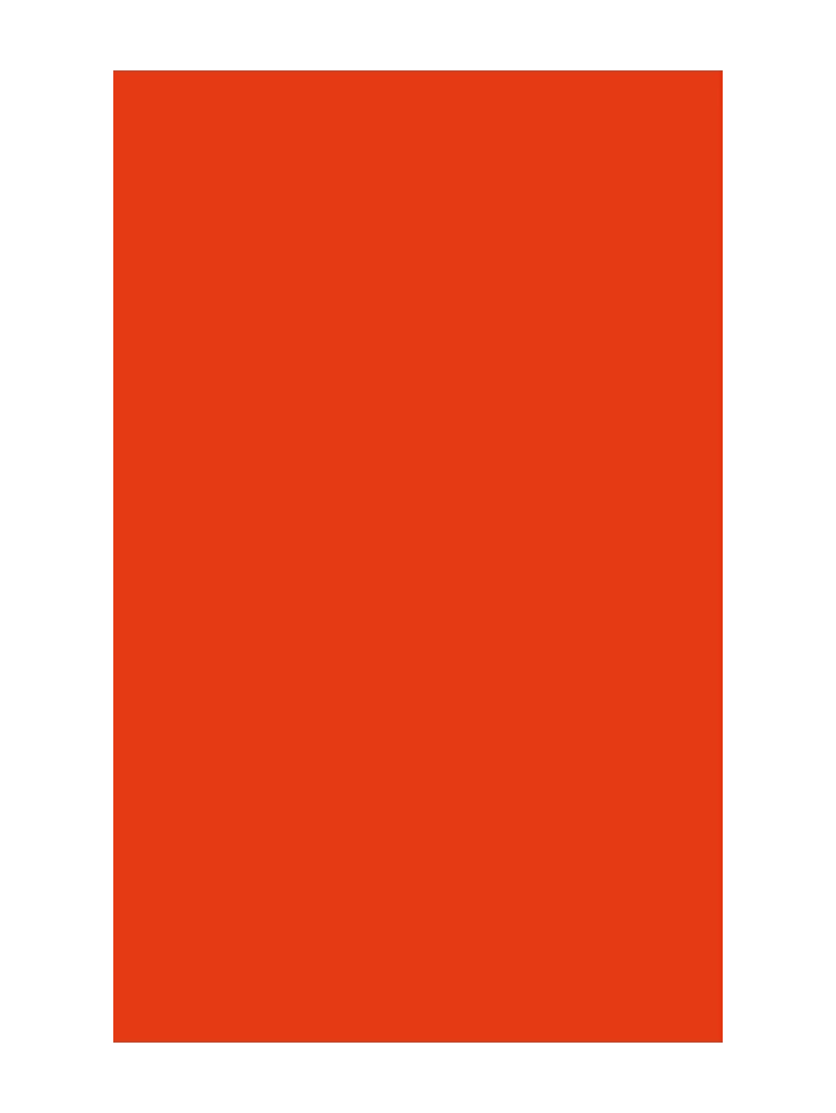 Unbedruckt NK 90/50 WI-BAR®-B ORANGE-MATT (NICHT rauchdurchlässig)