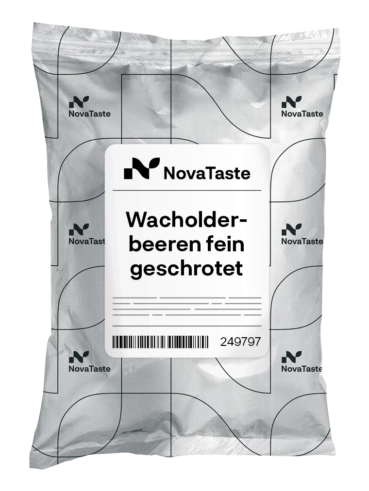 NovaTaste NovaTaste | Wacholderbeeren fein geschrotet | 1 kg Produktbild