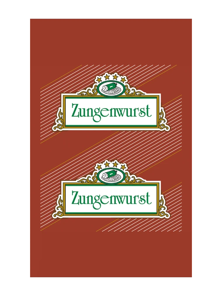 Emballage du produit Zungenwurst 4 Sterne NK 90/50 SAFE-FASER BRAUN (NICHT rauchdurchlässig)